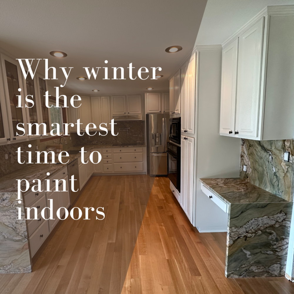 Why winter is the smartest time to paint indoors