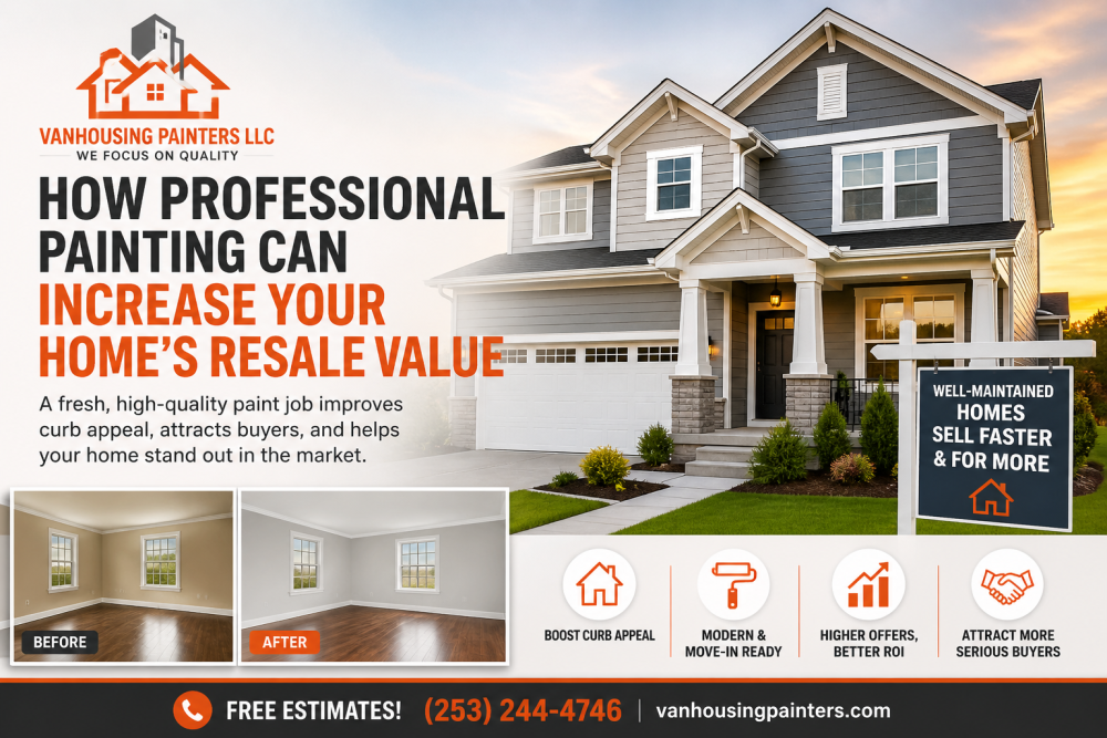 How Professional Painting Can Increase Your Home’s Resale Value