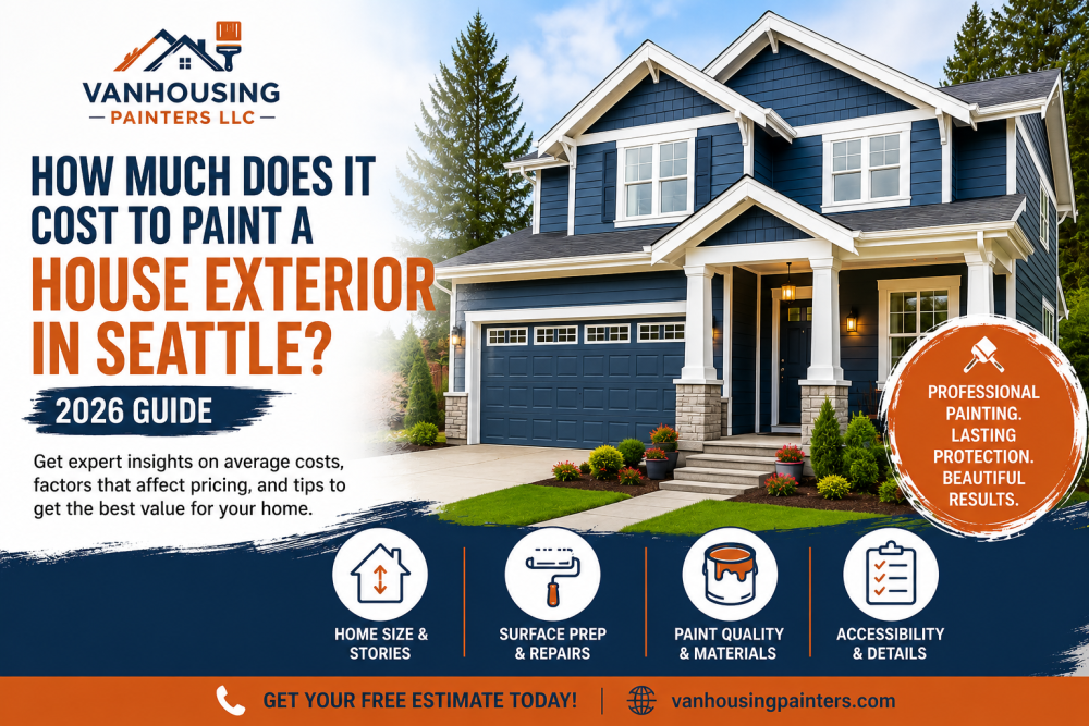 How Much Does It Cost to Paint a House Exterior in Seattle?