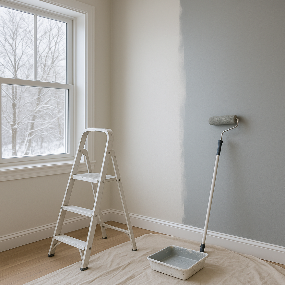 Winter-Ready Homes: Why Interior Painting Is Best Done in the Cold Season