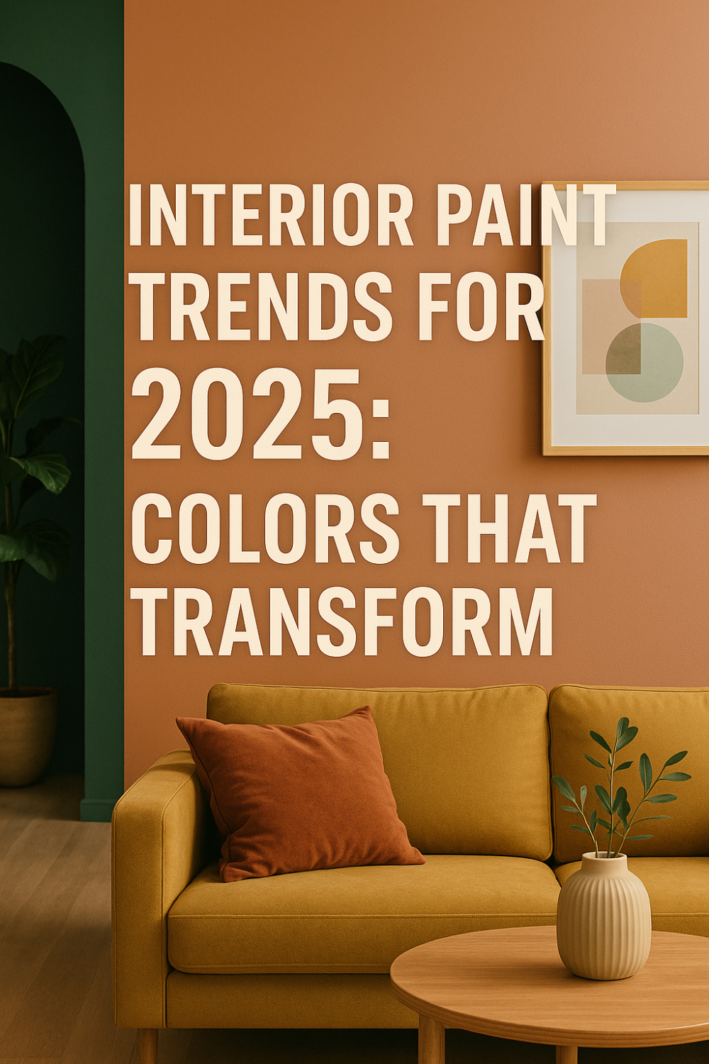 Interior Paint Trends for 2025: Colors That Transform