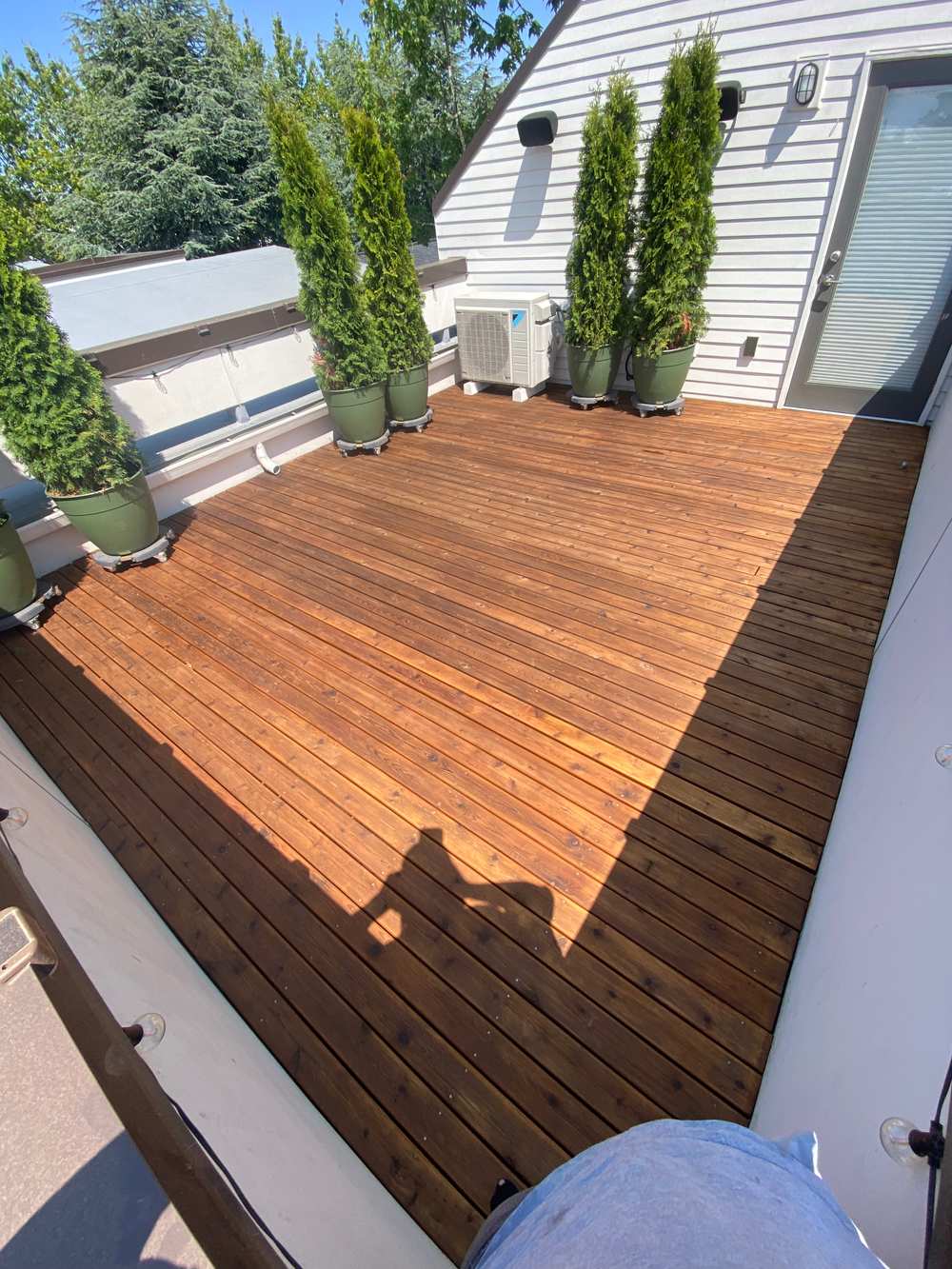 Paiting deck and fence services in Medina