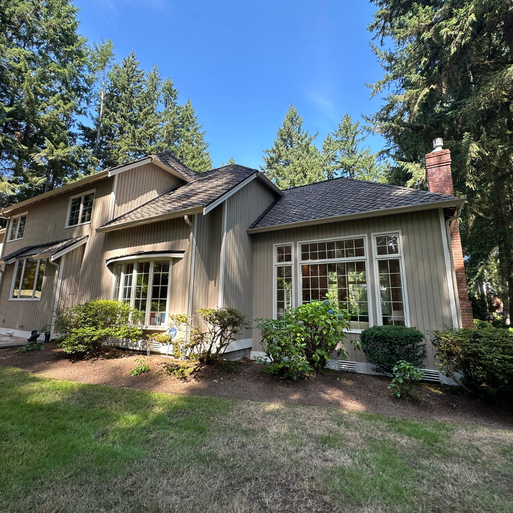 Exterior painting our work Vanhousing