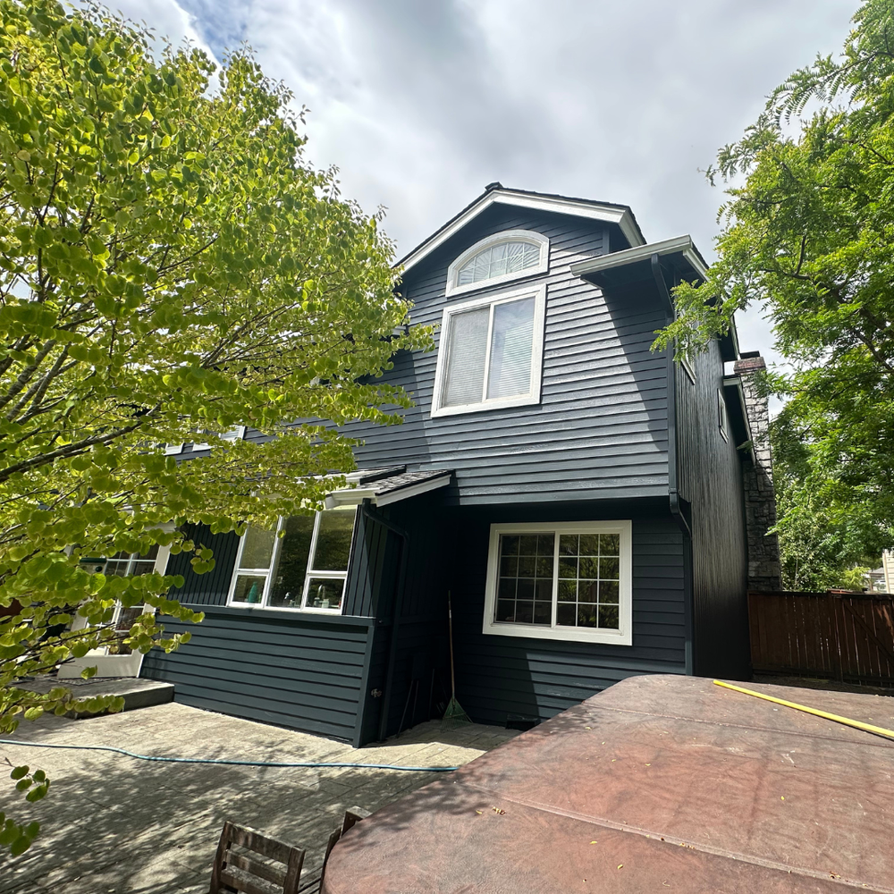 Exterior painting our work Vanhousing