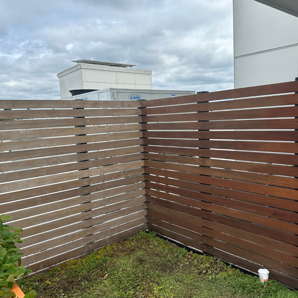 Fences&Decks painting our work Vanhousing