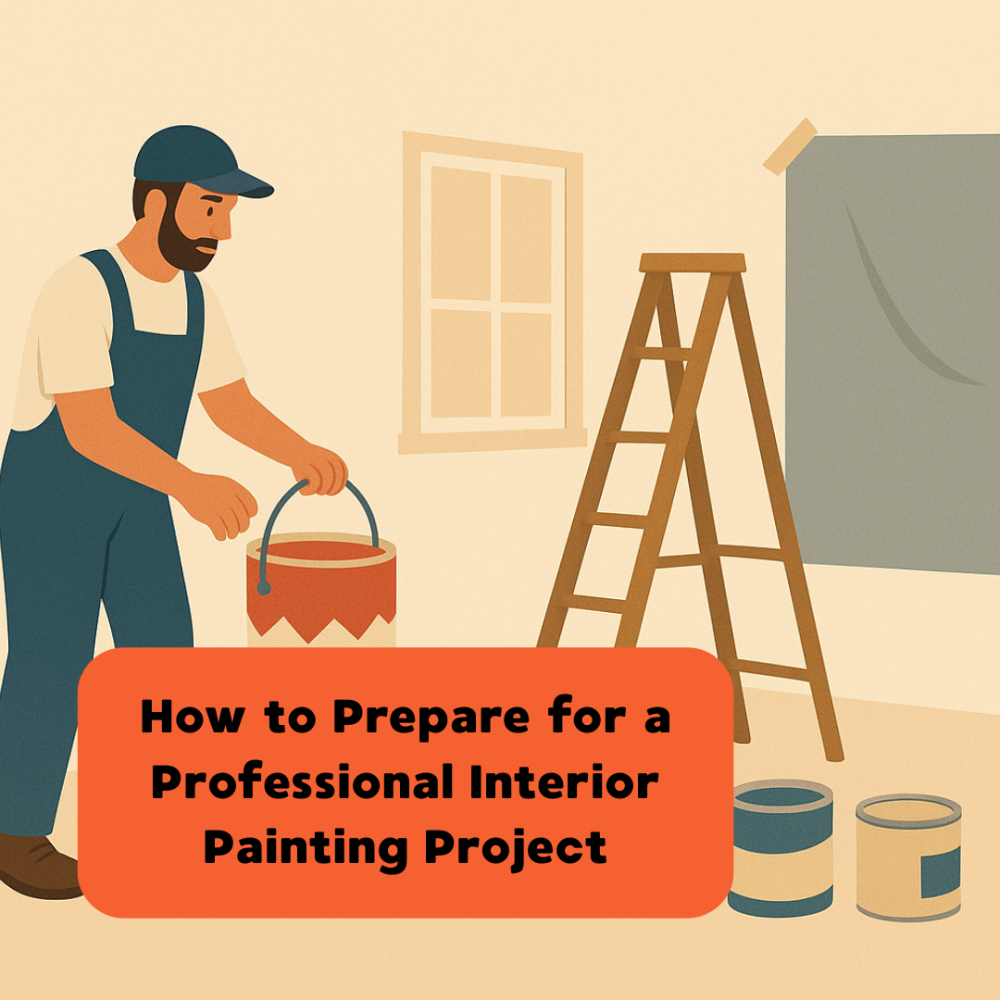 How to Prepare for a Professional Interior Painting Project: A Homeowner’s Guide