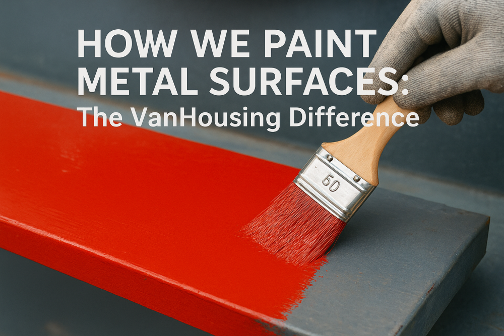 How We Paint Metal Surfaces: The VanHousing Difference